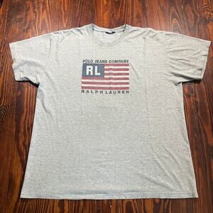 Polo Jeans XL Vintage T-Shirt Gray Regular